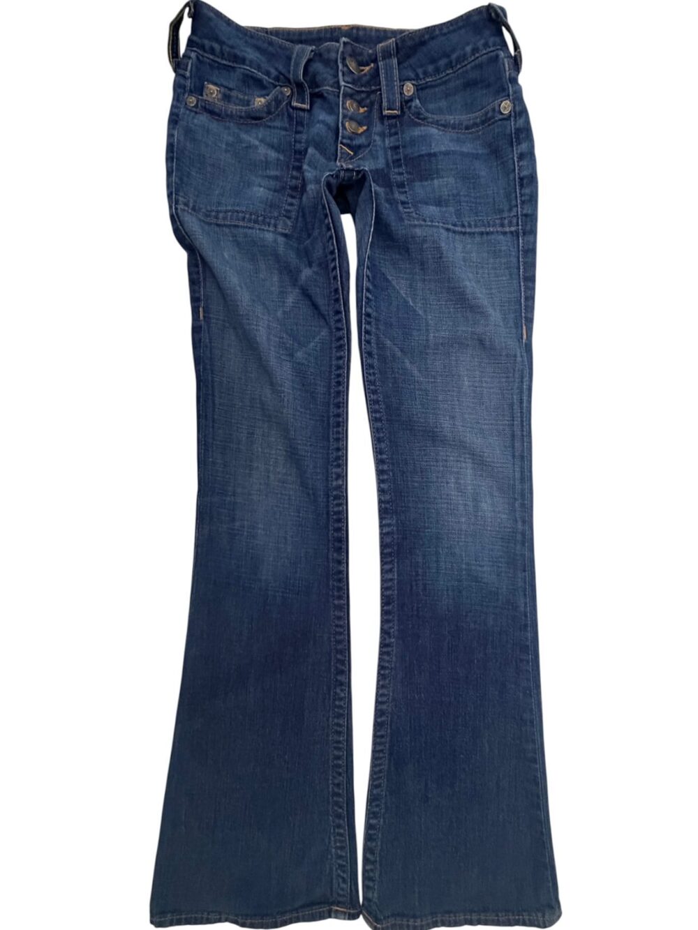 True Religion Blue Pockets Jeans Cotton Women's 27